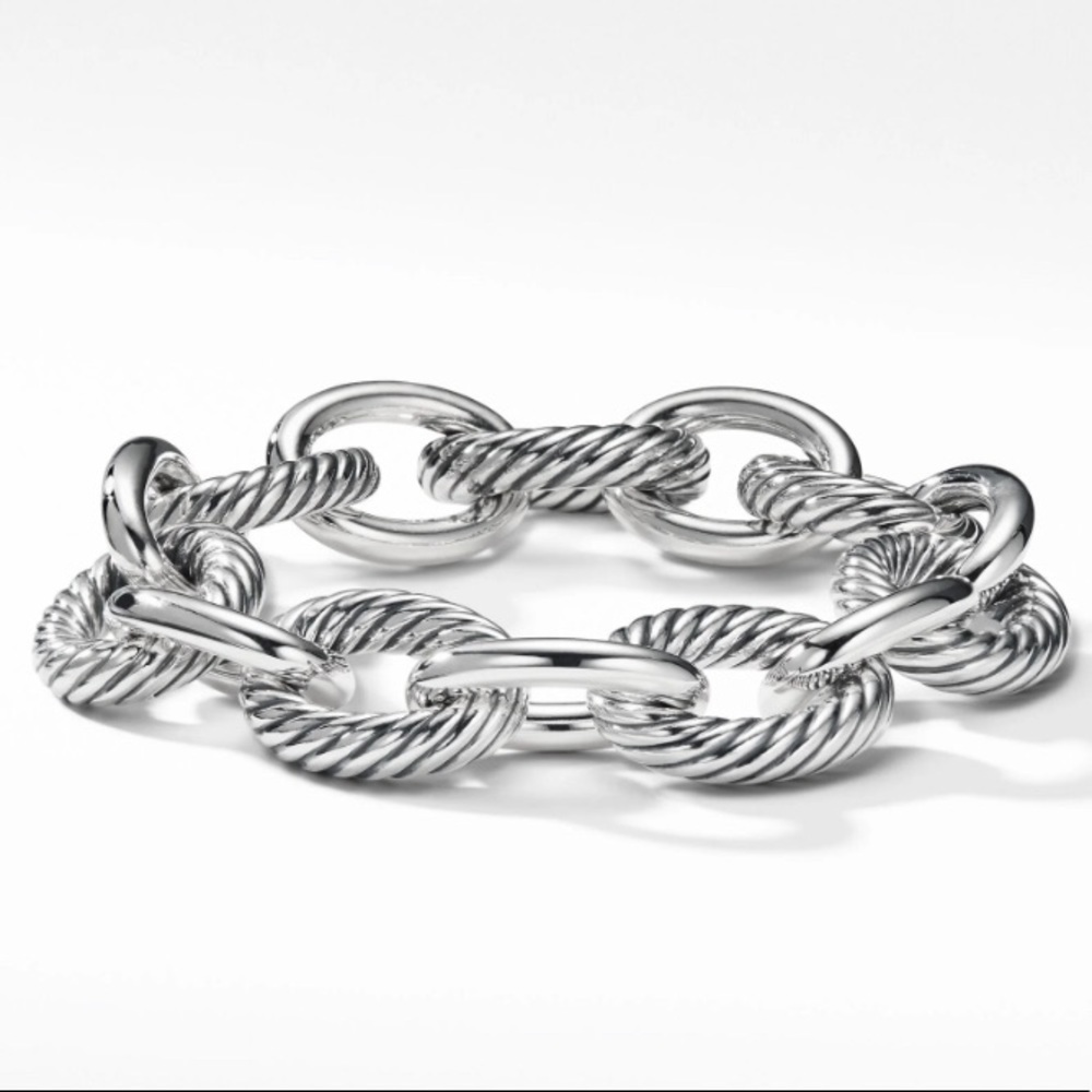 David Yurman Bracelet Extra Large Link Silver